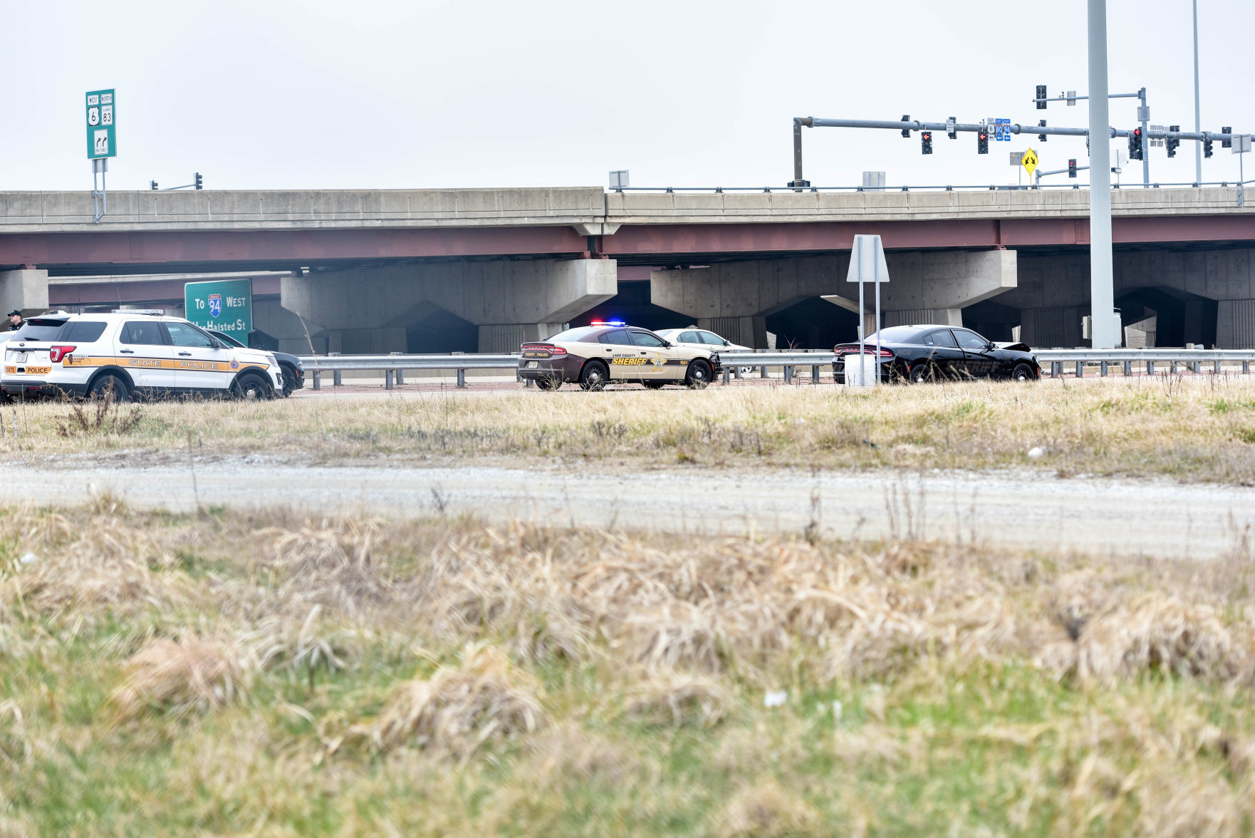 Squad Towed after Police Chase